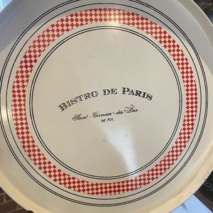 Parisian vintage tray